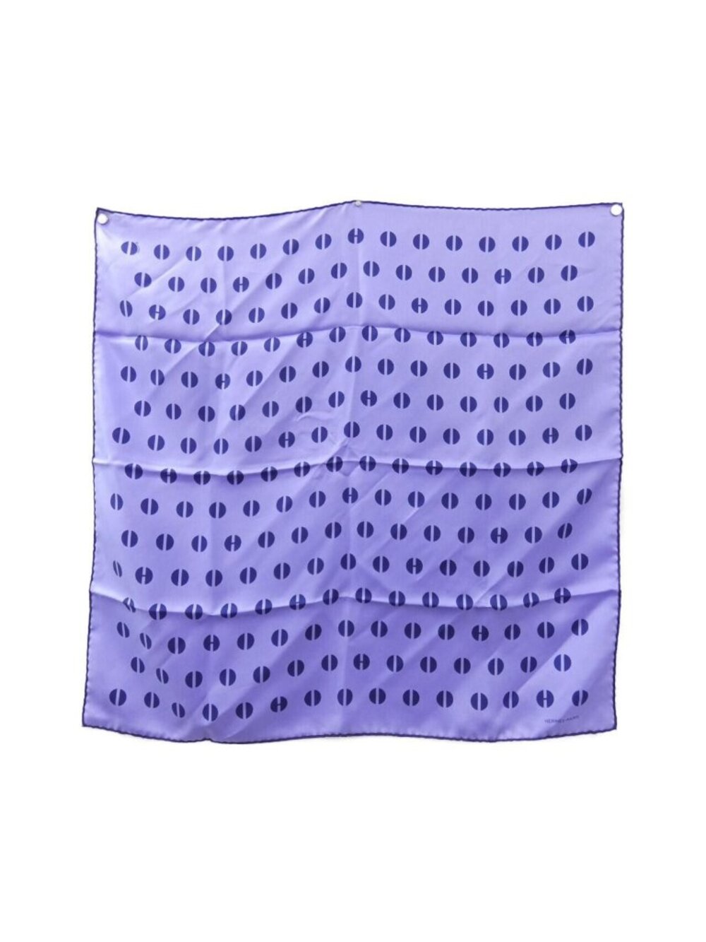 Hermes Carre Scarf Purple